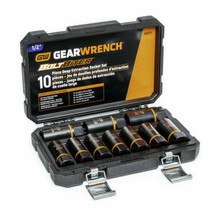 Gearwrench KD 86071 10 Pc. 1/2" Drive Bolt Biter Deep Extraction Socket Set - £223.60 GBP