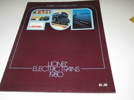 Lionel TRAINS- 1980 Mpc 0/027 Scale CATALOG- New - H37 - £3.43 GBP