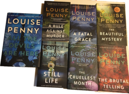 Louise Penny 7 bk Lot SET 1 2 3 4 5 8 16 Inspector Gamache All The Devils Are He - £30.95 GBP