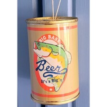 Beer Can Ornament Big Bass Midwest of Cannon Falls Fun Cabin Or Man Cave... - $169.87 MXN
