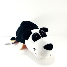 Flip a Zoo Ember Red Dragon Bei Bei Black White Panda Bear 2 in 1 Plush Stuffed  - £13.44 GBP