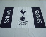 Tottenham Hotspur Flag 3x5ft polyester Tottenham Hotspur FC banner - £12.53 GBP