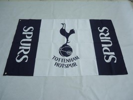 Tottenham Hotspur Flag 3x5ft polyester Tottenham Hotspur FC banner - £12.64 GBP