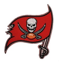 Tampa Bay Buccaneers Pirate Super Bowl Football Embroidered Iron on Patch - $9.86