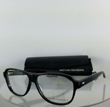 Brand New Authentic Barton Perreira Eyeglasses Newmar Black Frame - $64.34