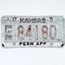  United States Kansas Permanent Power Unit License Plate PWR 84180 - £14.78 GBP