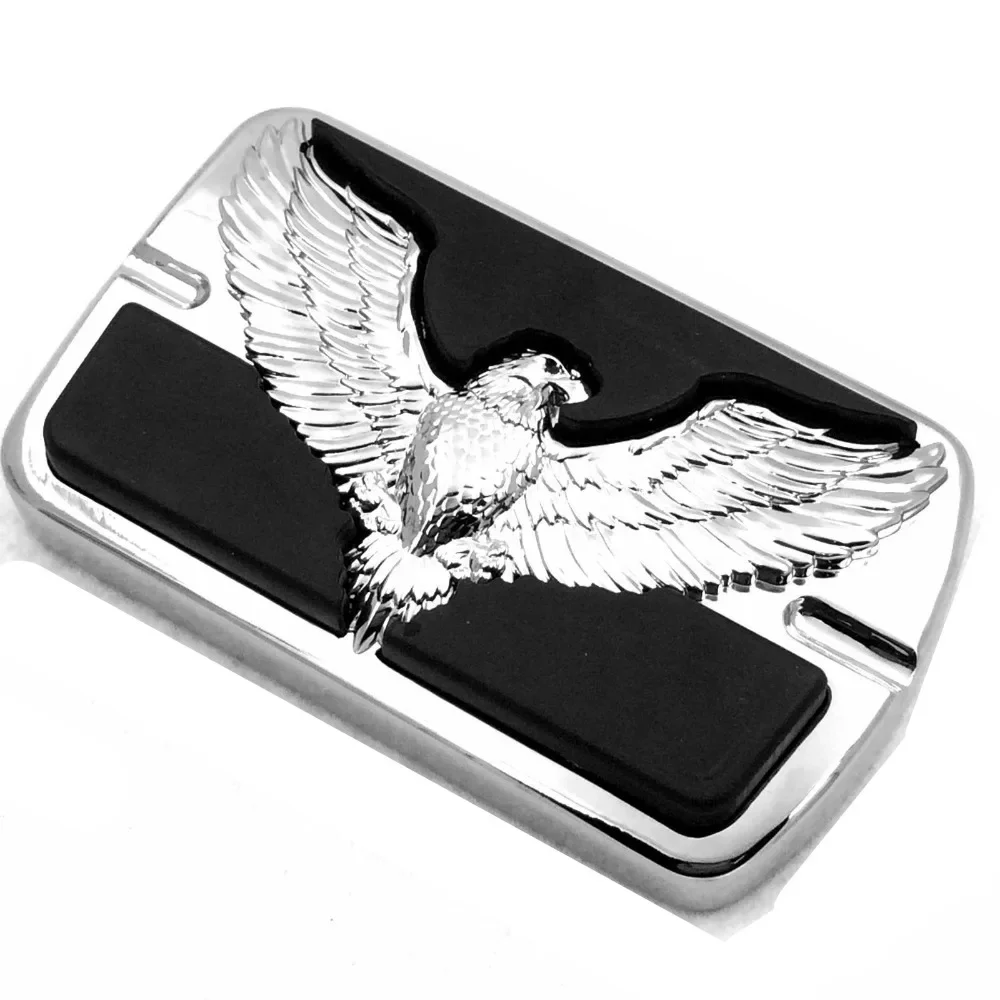 Eagle hawk emblem foot large brake pedal for harley electra tour glide softai dyna flhr thumb200