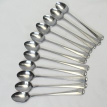 Oxford Hall Sagamore Iced Tea Spoons  7 1/2&quot; Stainless Lot of 11 - $24.49