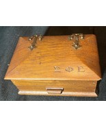 Antique Old Sigma Phi Epsilon SigEp College Fraternity Wood Jewelry Trin... - $171.66 CAD