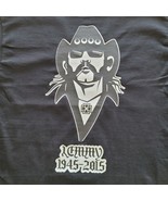 Lemmy Kilmister Motorhead Memorial Rock Music T-Shirt Mens Tee Fan Gift ... - $26.01 CAD