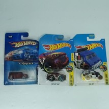 Lot of 3 Hot Wheels XB Red Scion HW Art Cars Cool One Chrysler 300C NEW Die Cast - £19.28 GBP