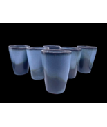 Frankoma Pottery Cups Tumblers Set Lot 6 5ml No Handles Vintage 4.75&quot; Ta... - $4,881.03 MXN