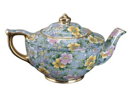 Vintage James Sadler Chintz Petite Fleur Miniature Teapot - £160.32 GBP