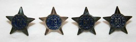 Vintage AMERICAN LEGION Membership Year Star Lapel/Hat Pins 1978 1979 1980 - £13.17 GBP