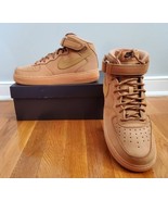 Nike Air Force 1 Mid &#39;07 WB Flax/Wheat Gum/ Light Brown DJ9158-200 Men&#39;s... - £127.74 GBP