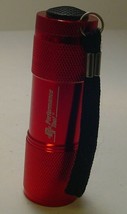 Performance tool Mini LED Aluminum red Flashlight- needs 3 AAA batteries... - £1.91 GBP