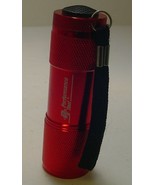 Performance tool Mini LED Aluminum red Flashlight- needs 3 AAA batteries... - $2.54