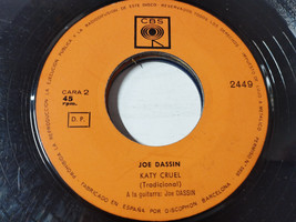 Joe Dassin Guantanamera 1966 - LP vinyl 7 &quot; Solo el Single sin Folder G - $142.19 MXN