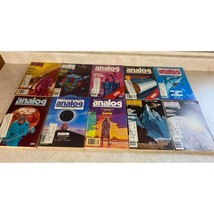 Analog Science Fiction 1981 Magazines  Lot Of 10 - £27.92 GBP