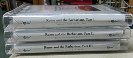 The Great Courses: Rome and the Barbarians Part 1-3 VG DVDs &amp; Guidebook - $14.84