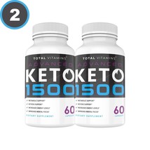2 Bottles Keto Diet Pills 1500 BHB Exogenous Ketones Rapid Advanced Weig... - £35.02 GBP
