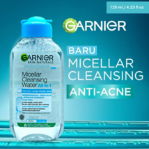 GARNIER Micellar Cleansing Water Makeup Remover Anti Acne Salicylic BHA ... - £22.13 GBP