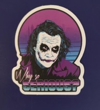 Why So Serious DC Comics The Joker Sticker - £3.19 GBP