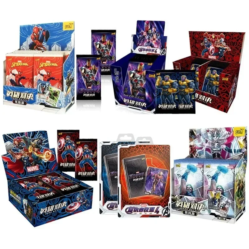 KAYOU Marvel Heroes Comics Versus Avengers Anime Cards Toy Party Playing Games - £17.96 GBP+
