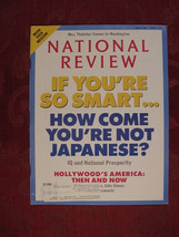 NATIONAL REVIEW Magazine April 15 1991 Daniel Seligman IQ Japan Competition - £8.50 GBP