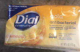 Dial Gold Antibacterial Deodorant Soap - 4oz (3 Count) - £6.18 GBP