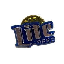 Miller Lite Beer Milwaukee Wisconsin Brewery Plastic Lapel Hat Pin Pinback - £3.89 GBP