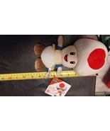 Sanei Super Mario All Star Collection 8&quot; Toad Plush Small NEW - $25.65 CAD