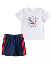 Adidas Baby Boys T-Shirt And Shorts Set, 2 Piece - £16.77 GBP