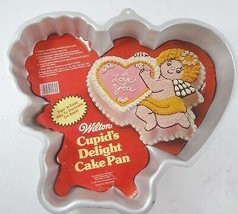 Wilton Cupid&#39;s Delight Valentine Mold Cake Pan Cover Sheet 2105-3279 502... - £15.82 GBP
