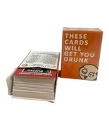 These Cards Will Get You Drunk Fun Adult Drinking Party Card Game Humor ... - $18.69