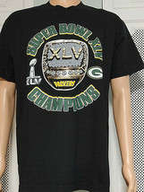CLEARANCE Green Bay Packers Tshirt Championship XLV Ring L Black Go Pack... - $154.45 MXN