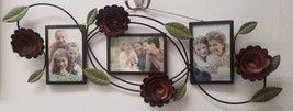 Fetco Home Decor Three 4"X6" Frames With Flowers - $15.67