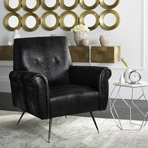 Safavieh Accent Chair, Normal, Black - $490.99