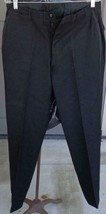 Vintage Men’s Wool Trousers – VGC – BLACK WOOL – MADE FOR SUSPENDERS COL... - $118.79