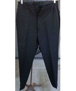 Vintage Men’s Wool Trousers – VGC – BLACK WOOL – MADE FOR SUSPENDERS COL... - $118.79