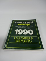 CHILTON&#39;S 1990 Service Bay Handbook for Mechanics U.S. Cars &amp; Imports  - £4.47 GBP