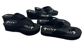 3 Pack Gypsy Soule Thong Sandals, 1in Flip-Flop, 2in Wedge &amp; 3in Heel, B... - $19.99