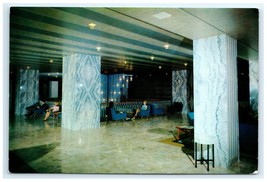 Vintage Marble Lobby Federal Hotel Kuala Lumpur Malaysia Postcard - $7.00