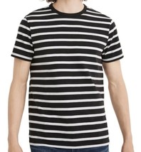 Nwot Madewell Allday Stripe Crewneck T-shirt In True Black Stripe Size Xl - £15.65 GBP