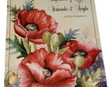 Inspirations of Watercolor Doris Crusenberry Decorative Painting Poppies - £7.98 GBP