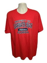 Clearwater Beach Florida Athletics Adult Red XL TShirt - $19.80