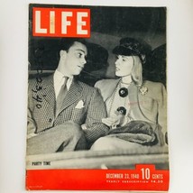 VTG Life Magazine December 23 1940 Party Time For A Young Couple No Label - £11.36 GBP