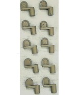 3/8&quot; Sunscreen Clips Almond PACK OF 10 Window Screen Metal Diecast Die C... - $13.56 CAD