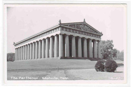 The Parthenon Nashville Tennessee 1950s RPPC Real Photo postcard - $6.93