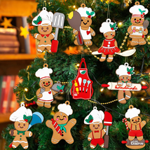 36Pcs Gingerbread Christmas Decoration for Tree - Cooking Gingerbread Ma... - $44.35